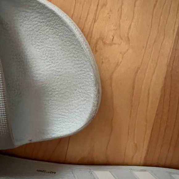 ADDIDAS Blue Slides Women - SIZE 8 - Picture 4 of 5